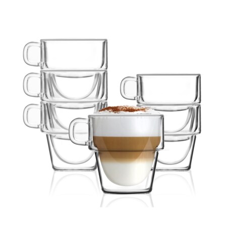 Komplet 6 szklanek z podwójną ścianką 350ml Senso 27459