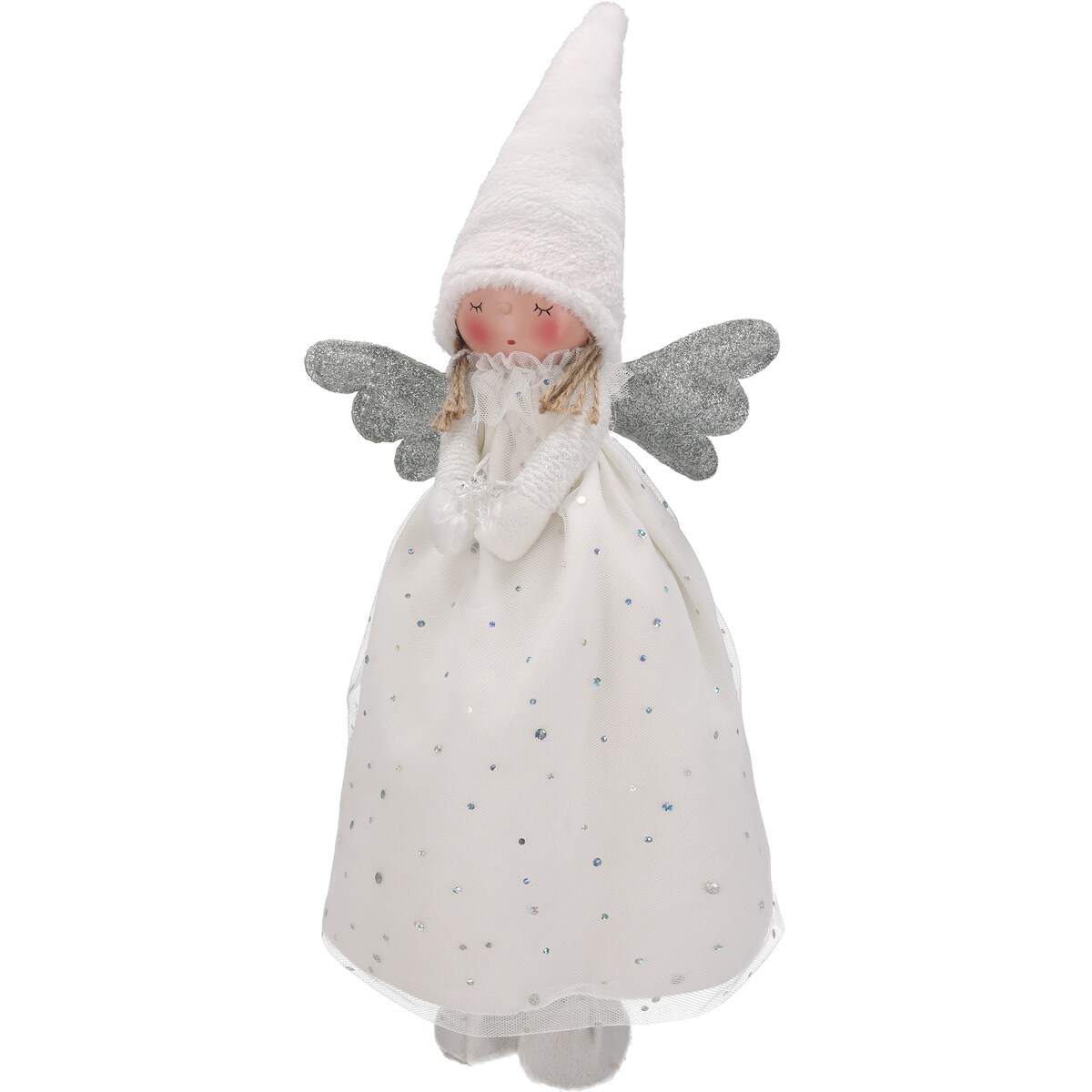 SKRZAT świąteczny aniołek gnom na święta figurka