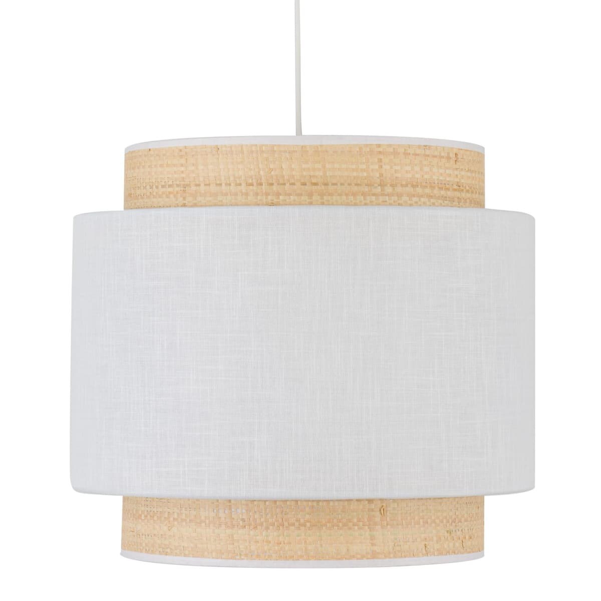Wisząca lampa okrągła Boho 5653 TK Lighting naturalny biały słomkowy