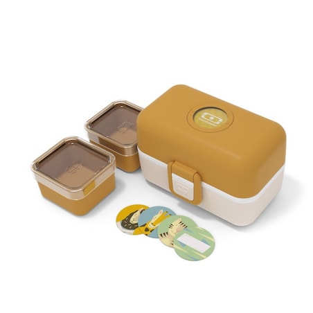 Zestaw dla dzieci Safari: lunchbox + butelka, Monbento