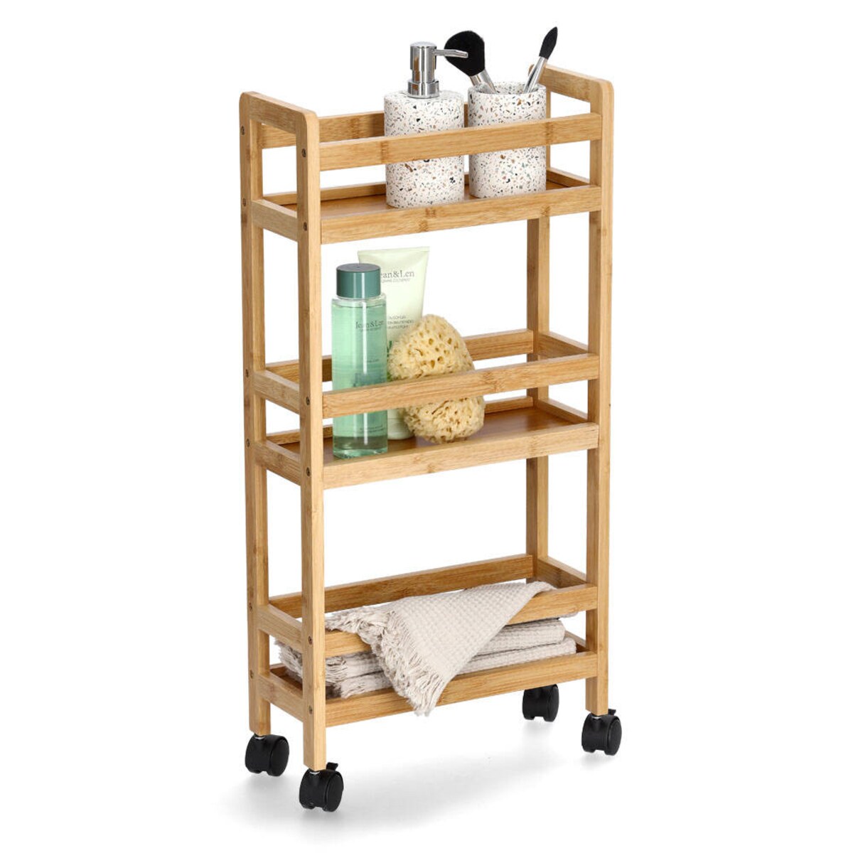 Wąska półka łazienkowa, 36 x 15 x 74 cm