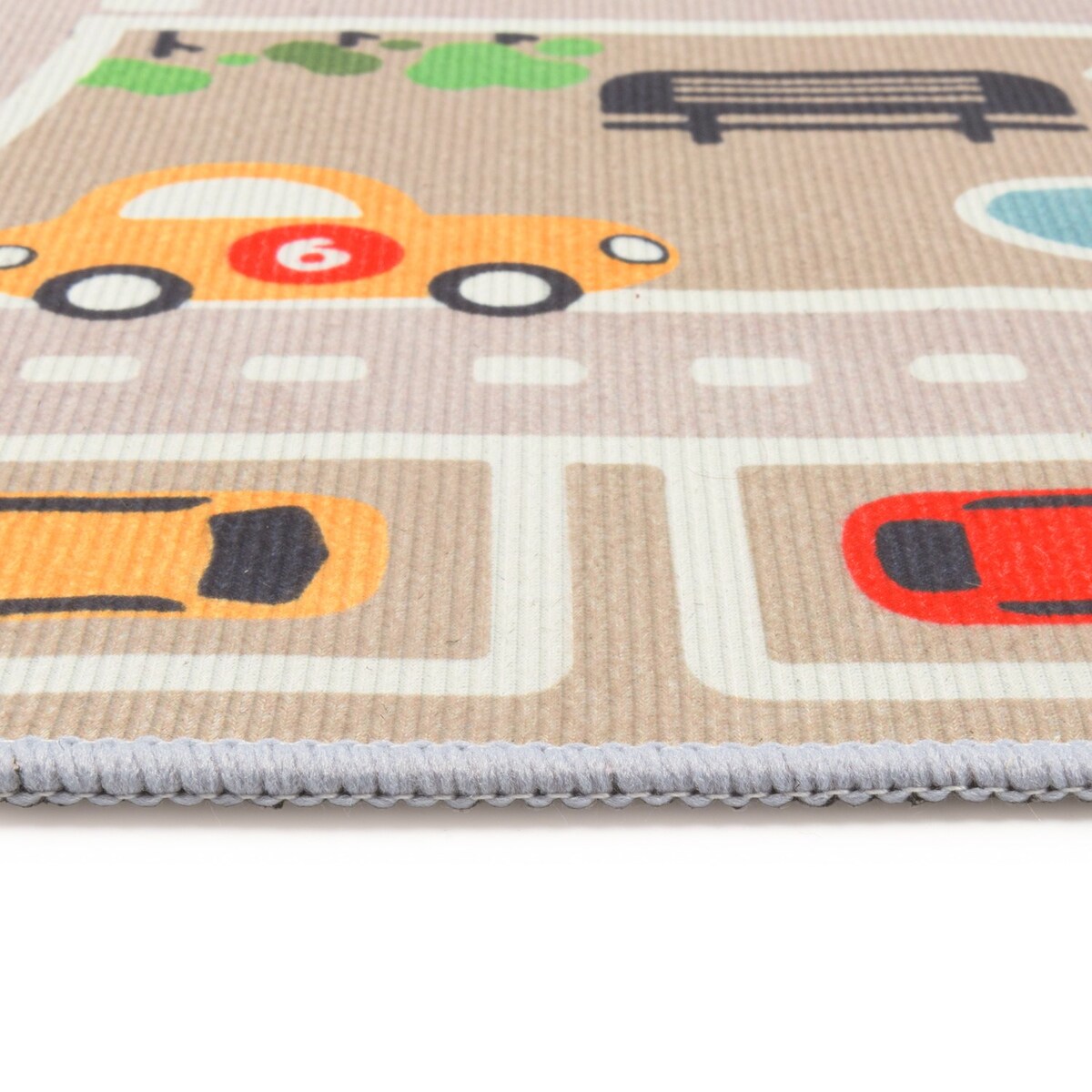Dywan dziecięcy Ulice 100x150 cm e-floor beżowy