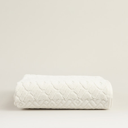 Ręcznik Lattice 50x90 cm cream pearl, 50 x 90 cm