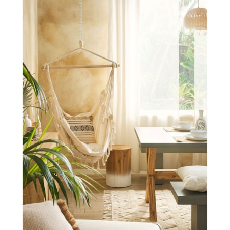 Fotel wiszący BONEA Bawełna Beżowy