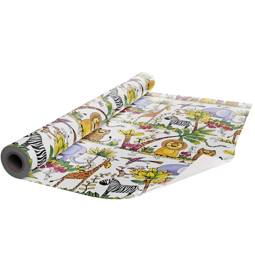 Papier Prezentowy Do Pakowania Prezentów 20 m MEGAROLKA Ozdobny Do Paczek Na Walentynki Urodziny