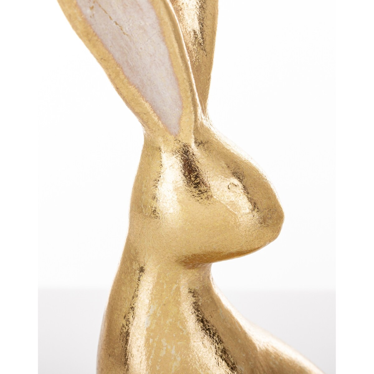 Dekoracja - złoty królik 24,5x8,5x10 cm SVELTA-2 small