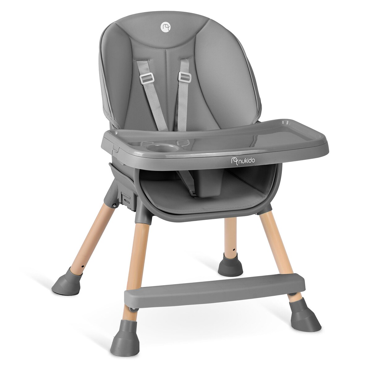 Krzesełko do karmienia dla dzieci regulowane fotelik Nukido