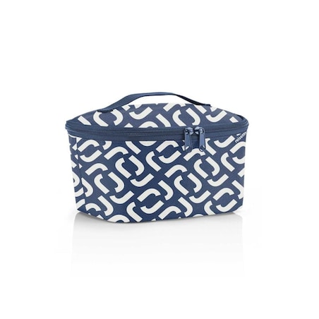 Torba coolerbag S pocket signature navy, poliester, 2,5 l