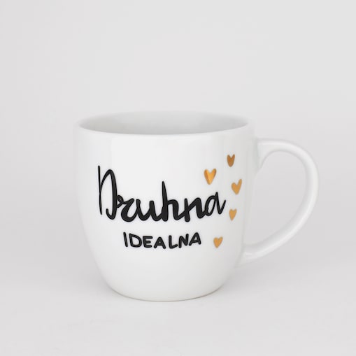 Kubek 300 ml - Druhna idealna ZŁOTE SERCE