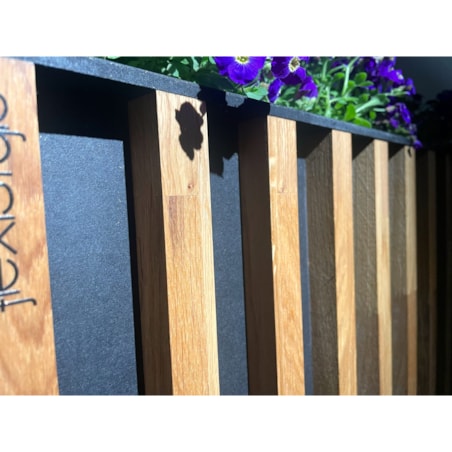 Donica drewniana Lamele 35x60 cm