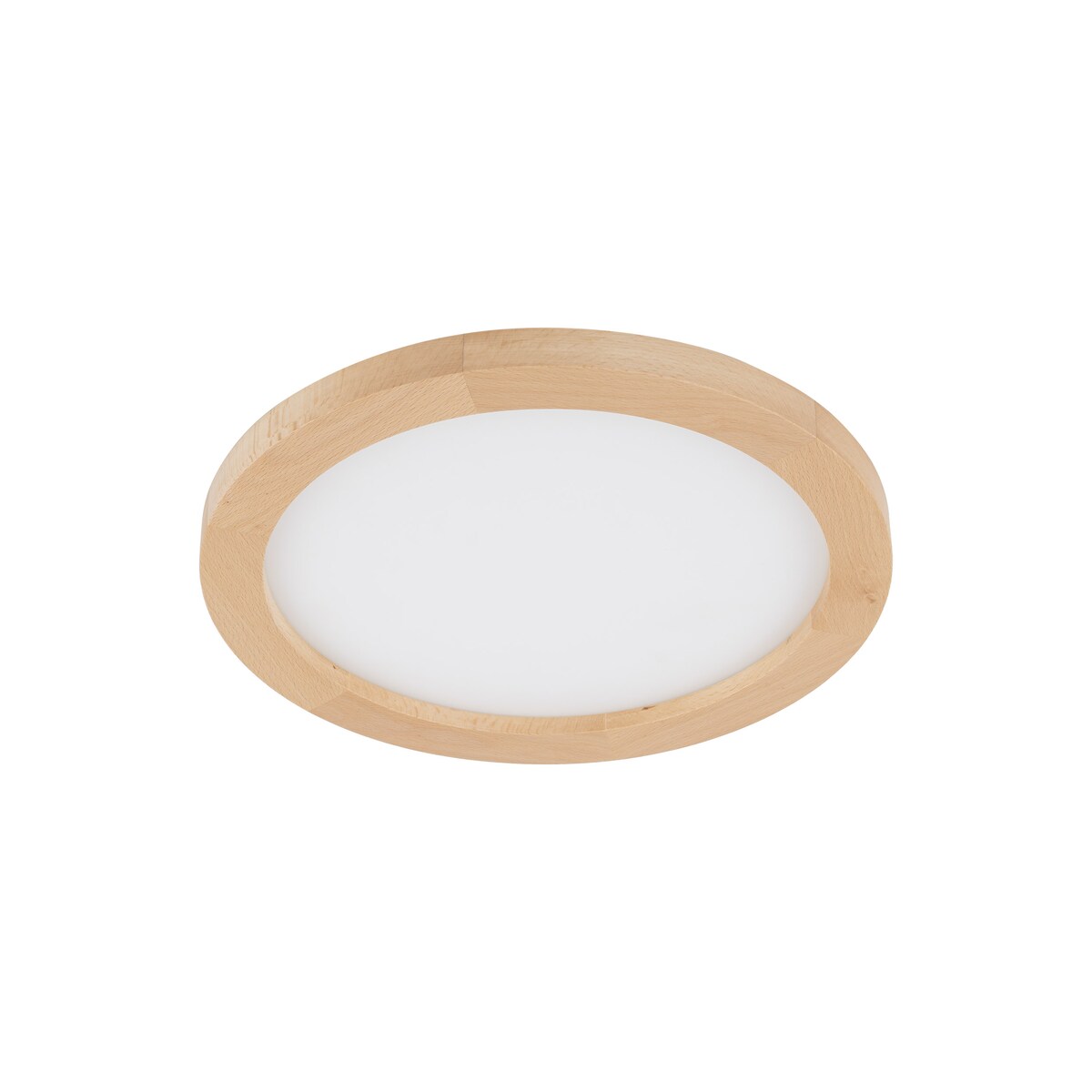 Plafon łazienkowy LED 24W IP54 TK Lighting Aqua Wood Buk 32,5 cm 2565 lm 3000/4000/6500K biały/drewno