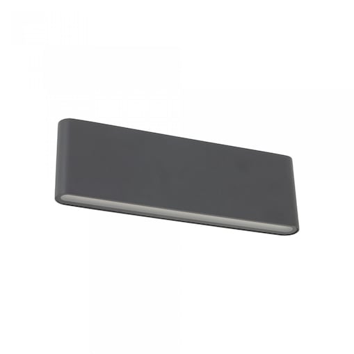 Lampa ścienna zewnętrzna LED 12W IP54 TK Lighting ARWENA L grafit 1000 lm 3000K kinkiet elewacyjny 18084