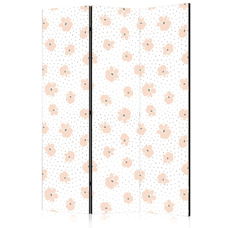 Parawan jednostronny Dla dzieci 135x172 cm 3-częściowy czarny