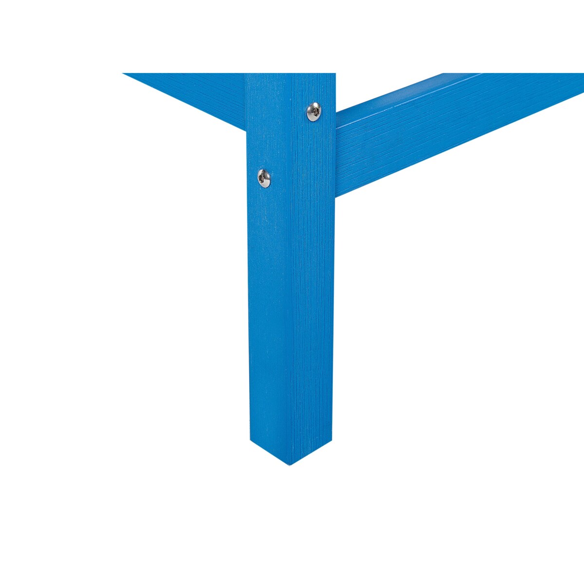 Stół ogrodowy 60x60 cm Drewno Niebieski ADIRONDACK