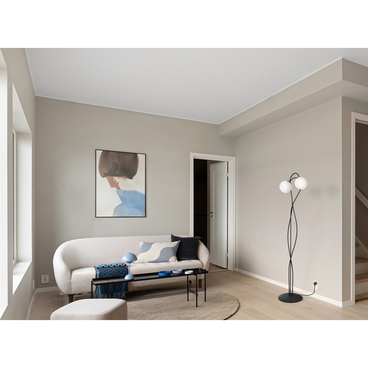 Lampa podłogowa K-5353 z serii NELA