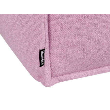 Puf bawełniany 50 x 50 x 30 cm różowy SHERALI