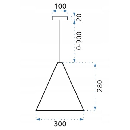 Lampa Sufitowa Wisząca Loft Druciana Czarna Black