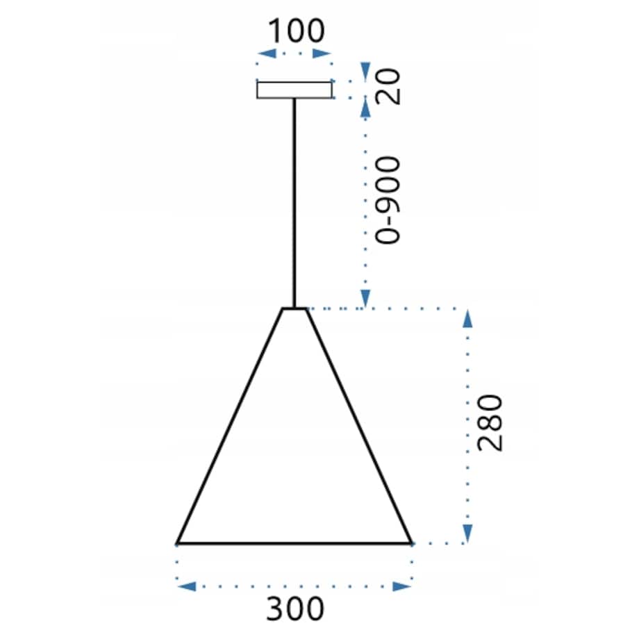 Lampa Sufitowa Wisząca Loft Druciana Czarna Black