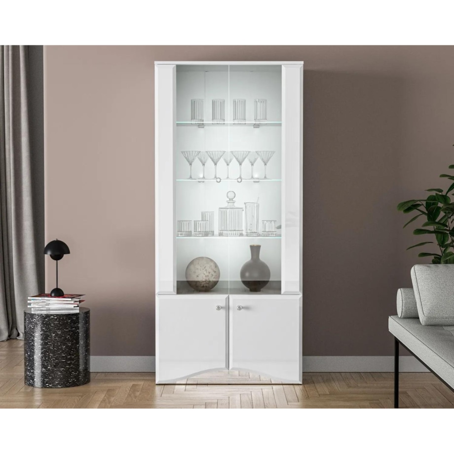 Witryna BLANC 01 2D biały połysk