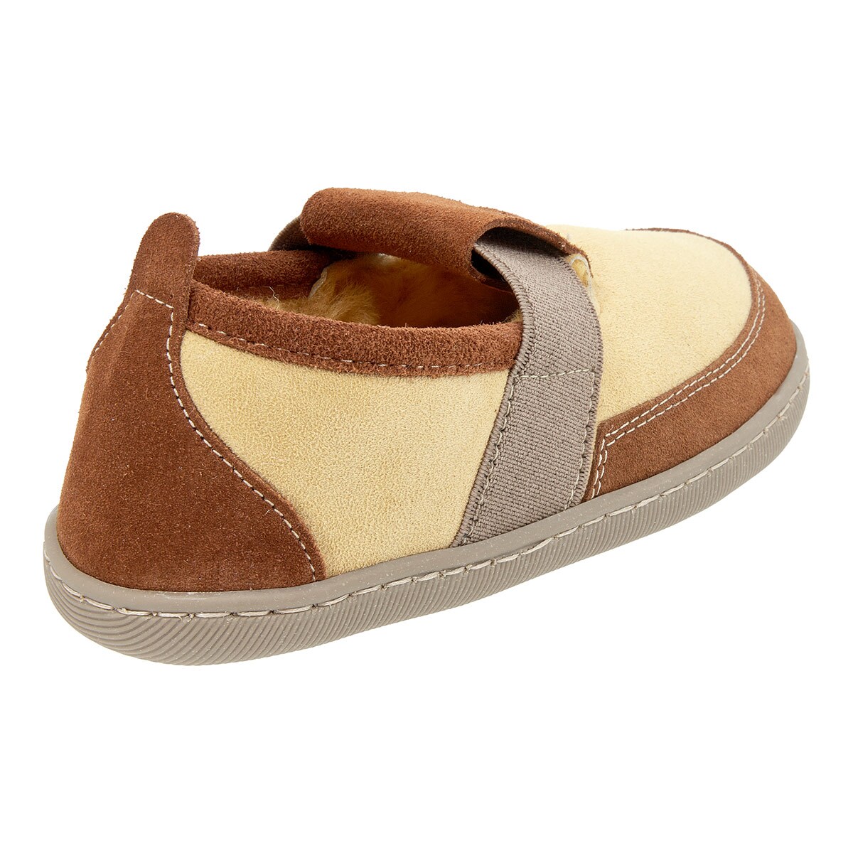 Kapcie dziecięce Lambi musztarda/nugat 26-30 30