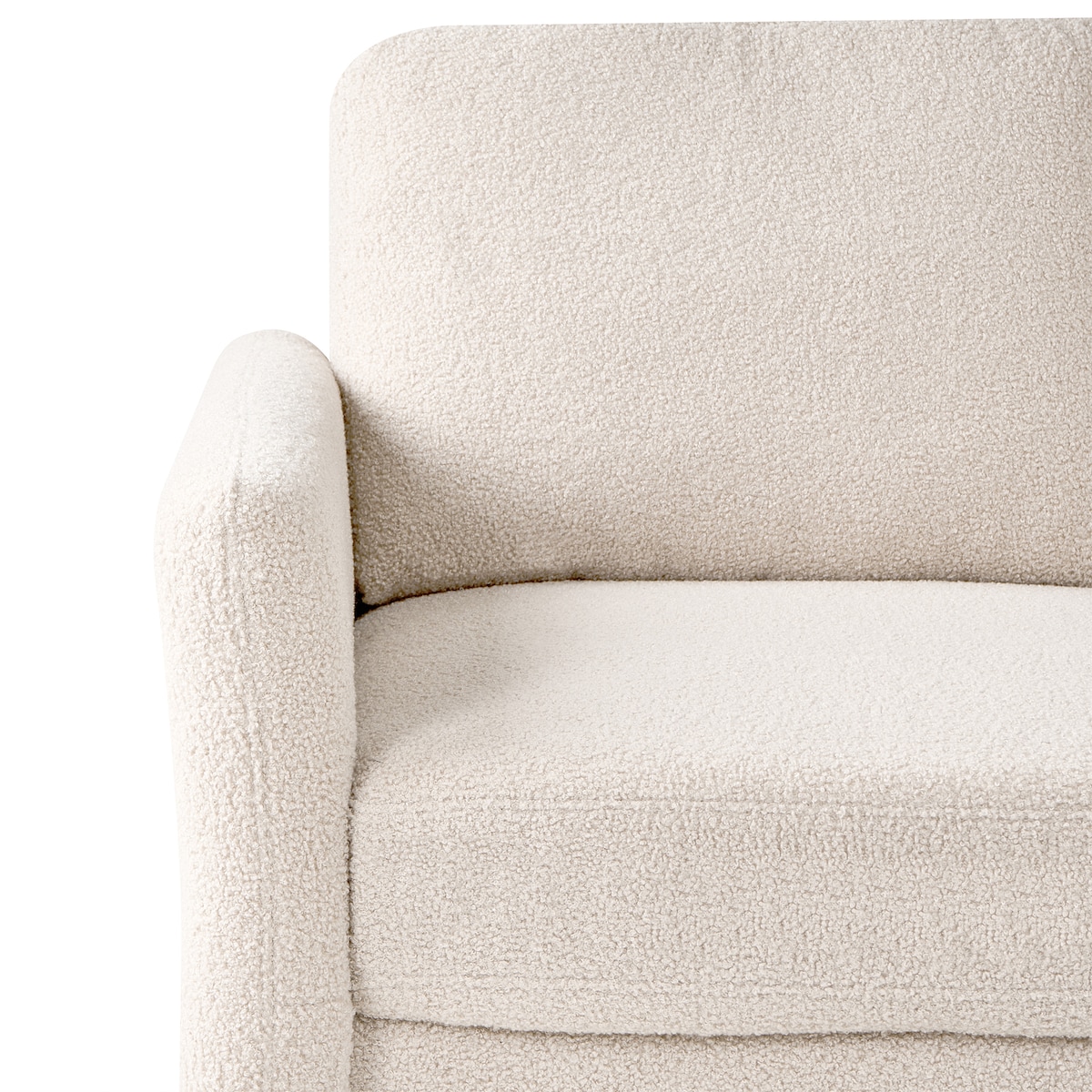 Sofa dla 3 osób MARE Boucle Beżowy