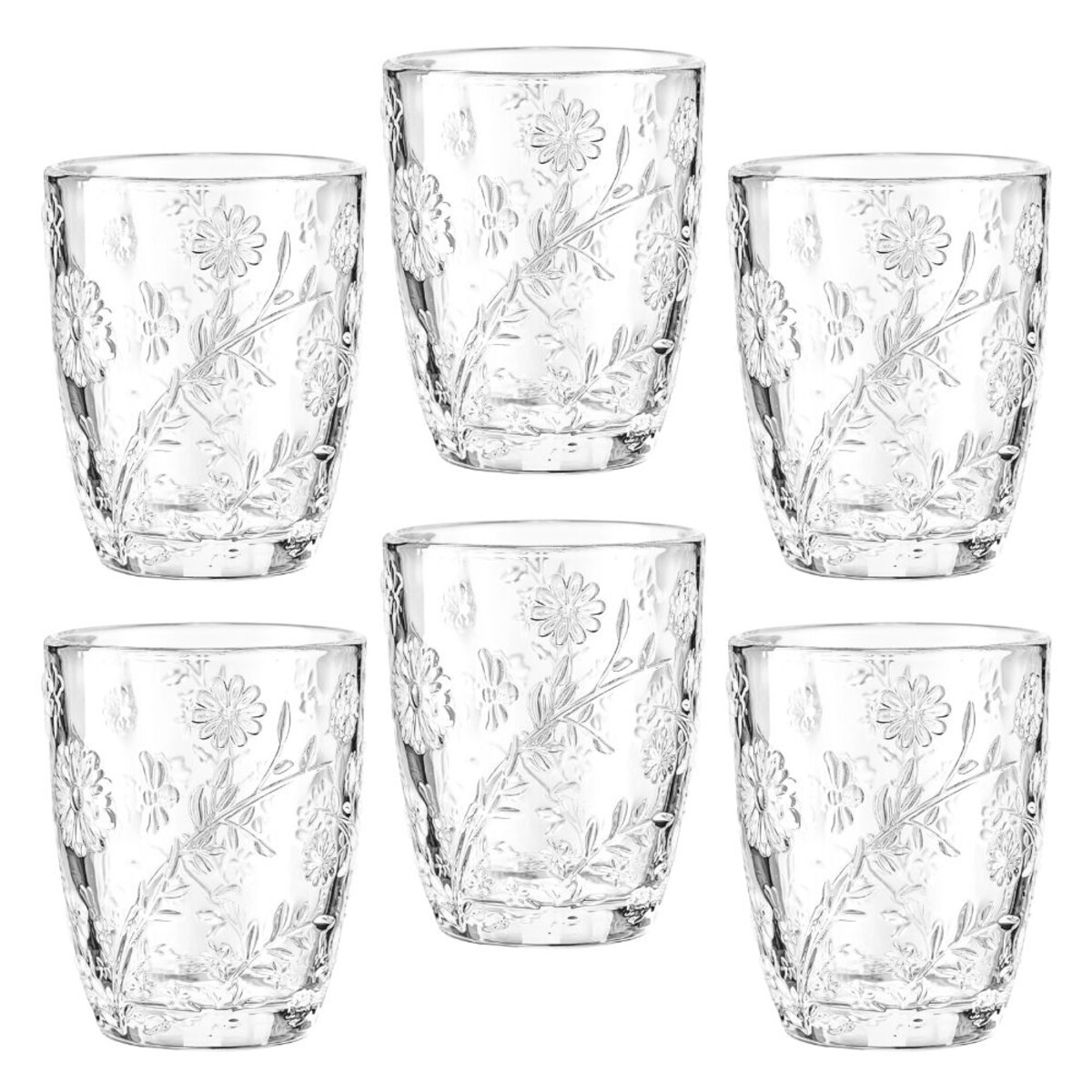 VILLA ITALIA Zestaw szklanek 270 ml 6 sztuk MERIDA