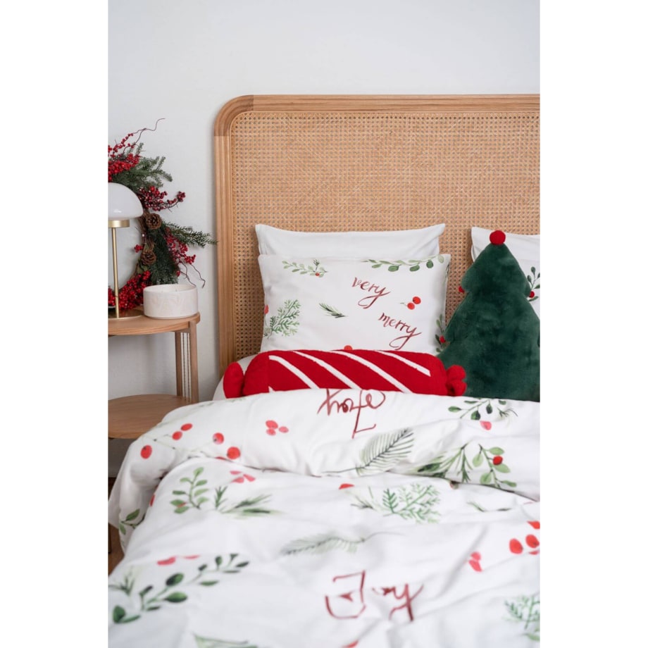 Pościel świąteczna Very merry 200x200 + 2x 50x60 cm