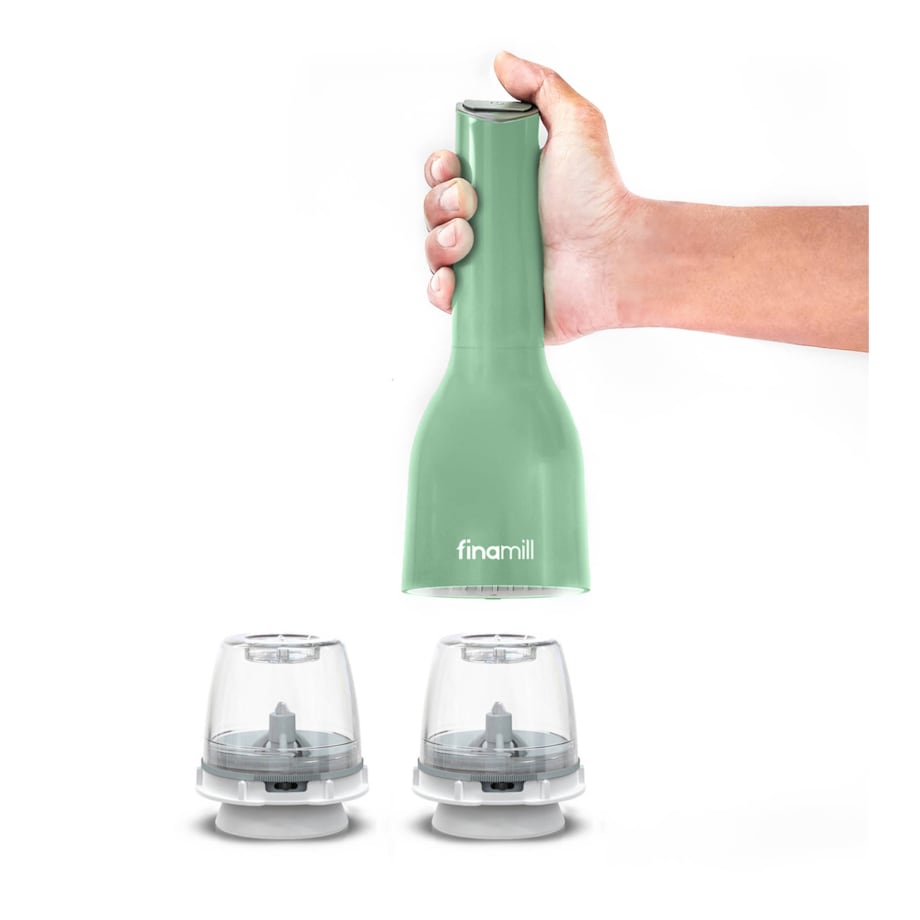 Elektryczny młynek do przypraw FinaMill - Zielony