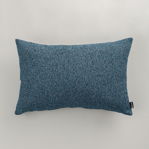 Poszewka Kinga na poduszkę prostokątną 47x28 niebiesko-granatowy melanż