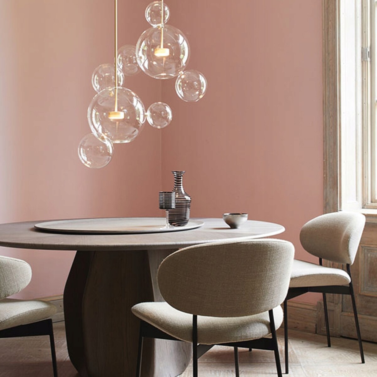 Lampa Sufitowa Szklane Kule Złota Gold 6 Punktów