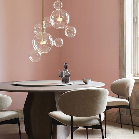 Lampa Sufitowa Szklane Kule Złota Gold 6 Punktów