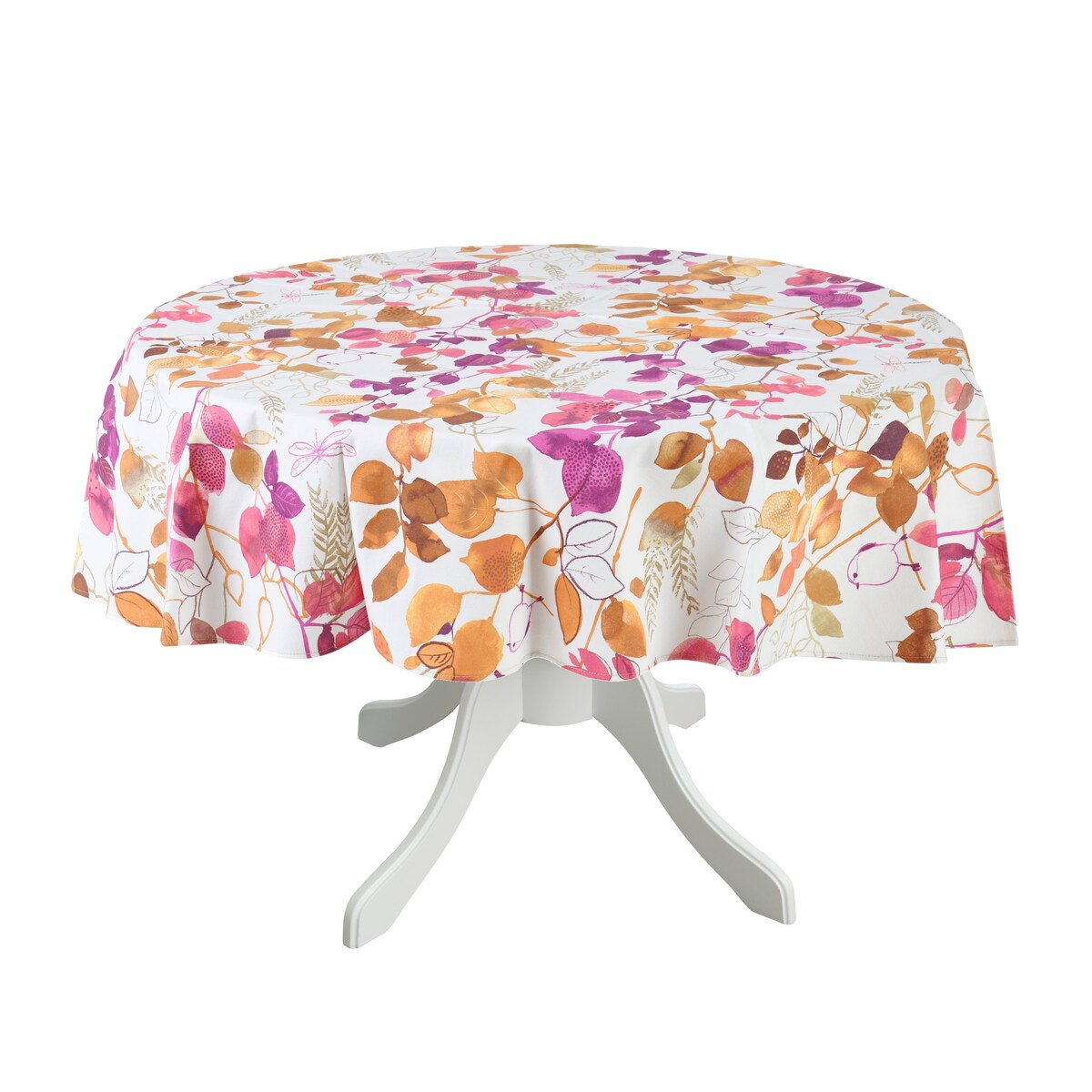 Obrus Purple Sparrow okrągły - Średnica ok. ⌀ 160 cm