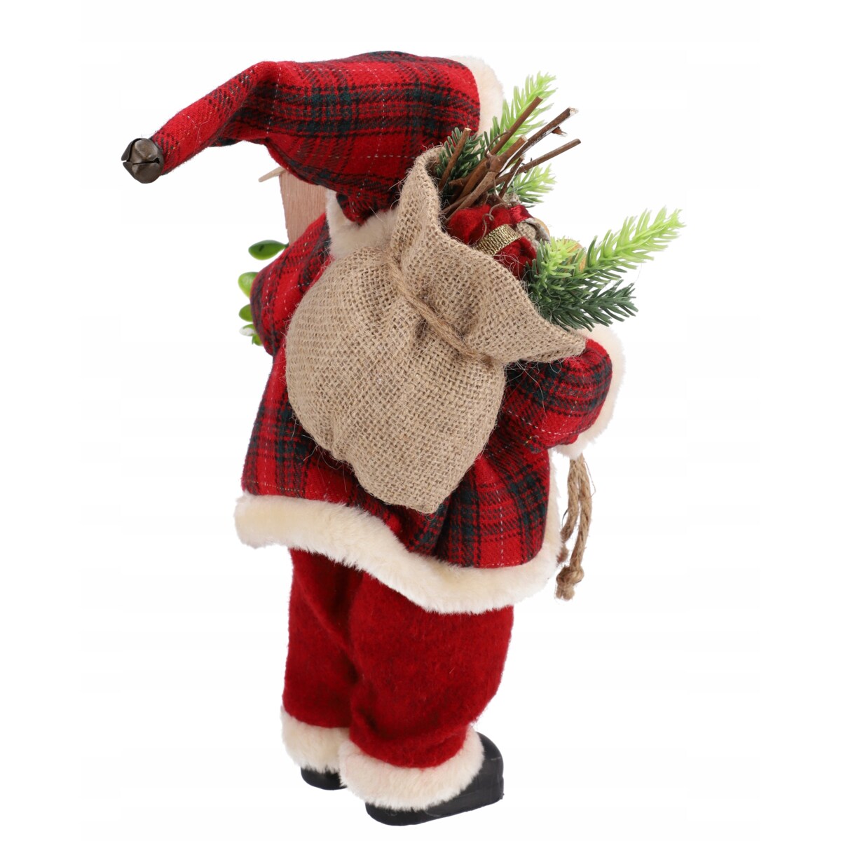 ŚWIĘTY MIKOŁAJ świąteczny figurka DUŻY skandynawsk