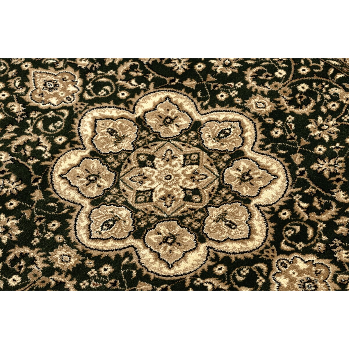 Dywan ROYAL AGY wzór 0521 ciemny zielony 300x400 cm