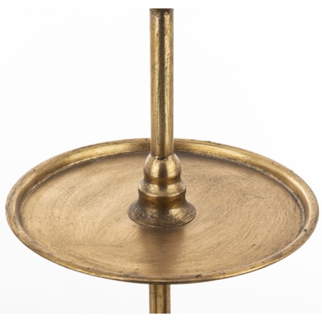 Patera 4-poziomowa, 100x40x40 cm złota