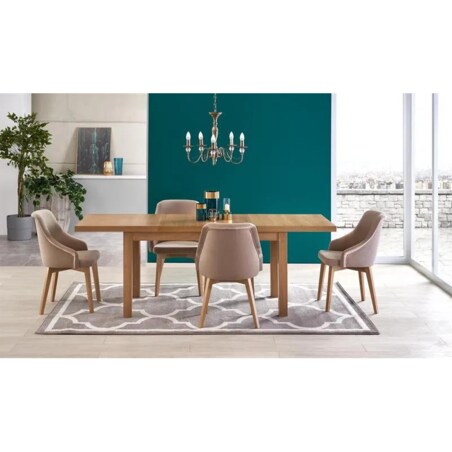 Stół TIAGO 2 140(220)x80 dąb craft rozkładany