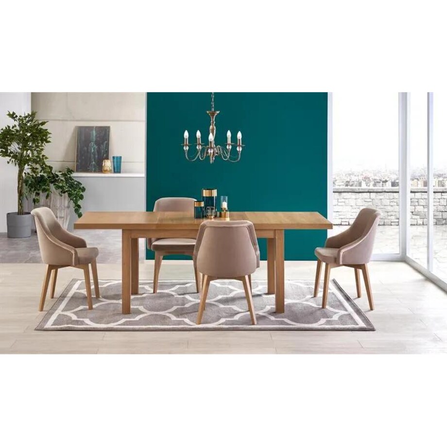 Stół TIAGO 2 140(220)x80 dąb craft rozkładany