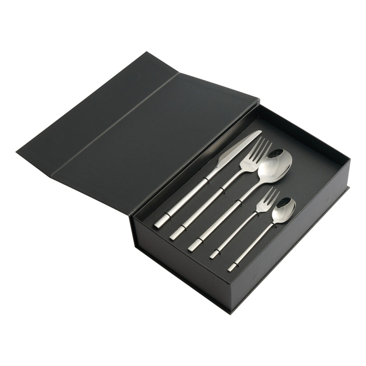 Zestaw sztućców 30 elementów FREGOLA Srebrny