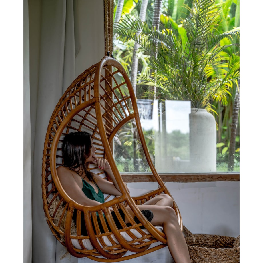 WISZĄCY FOTEL HUGO NATURALNY