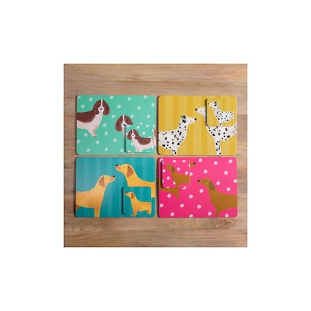 Psy Podkładki Duże Premium – 4 szt. 40x29 cm