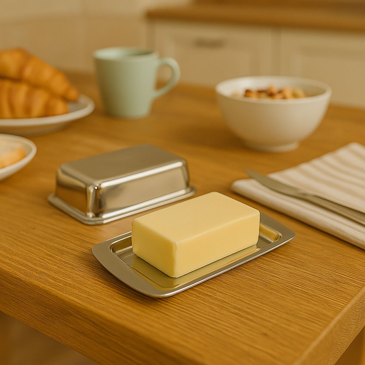 Maselniczka - stal nierdzewna