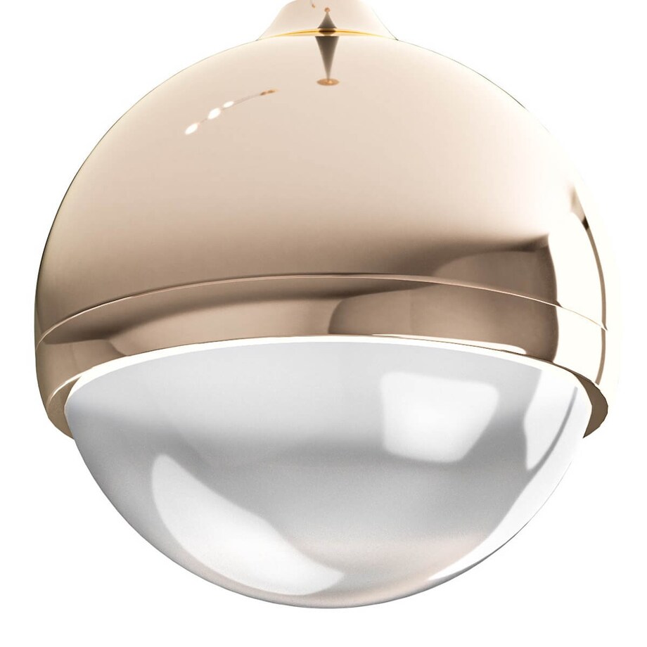 Wisząca lampa glamour Bolicina szklana kula LED 5W złota