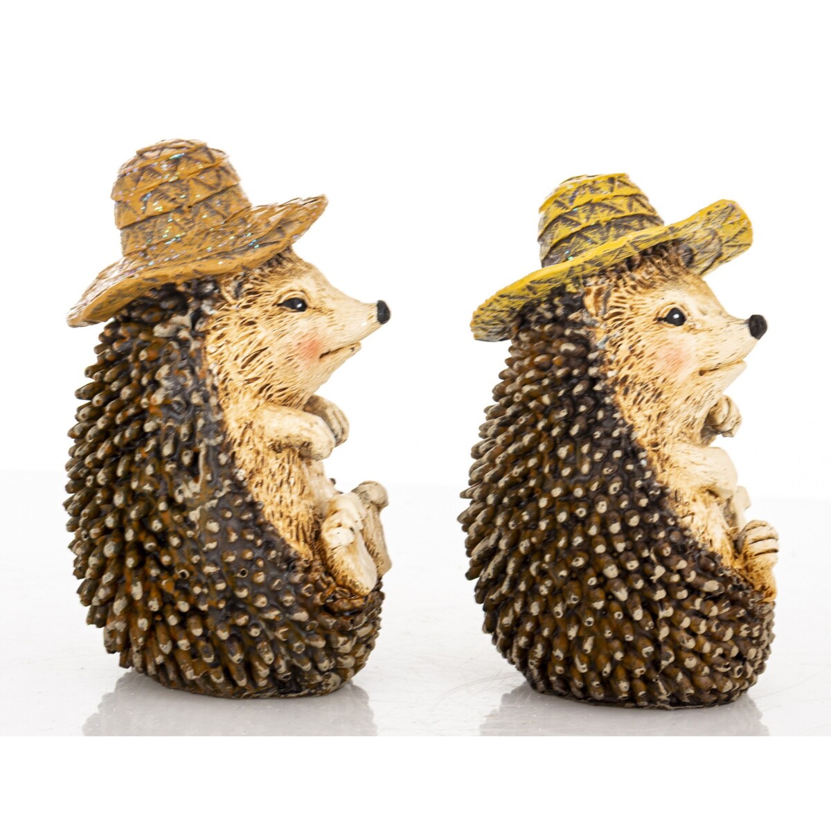 Dekoracja - figurki 2 jeży 11x7x7 cm IGELKOTT