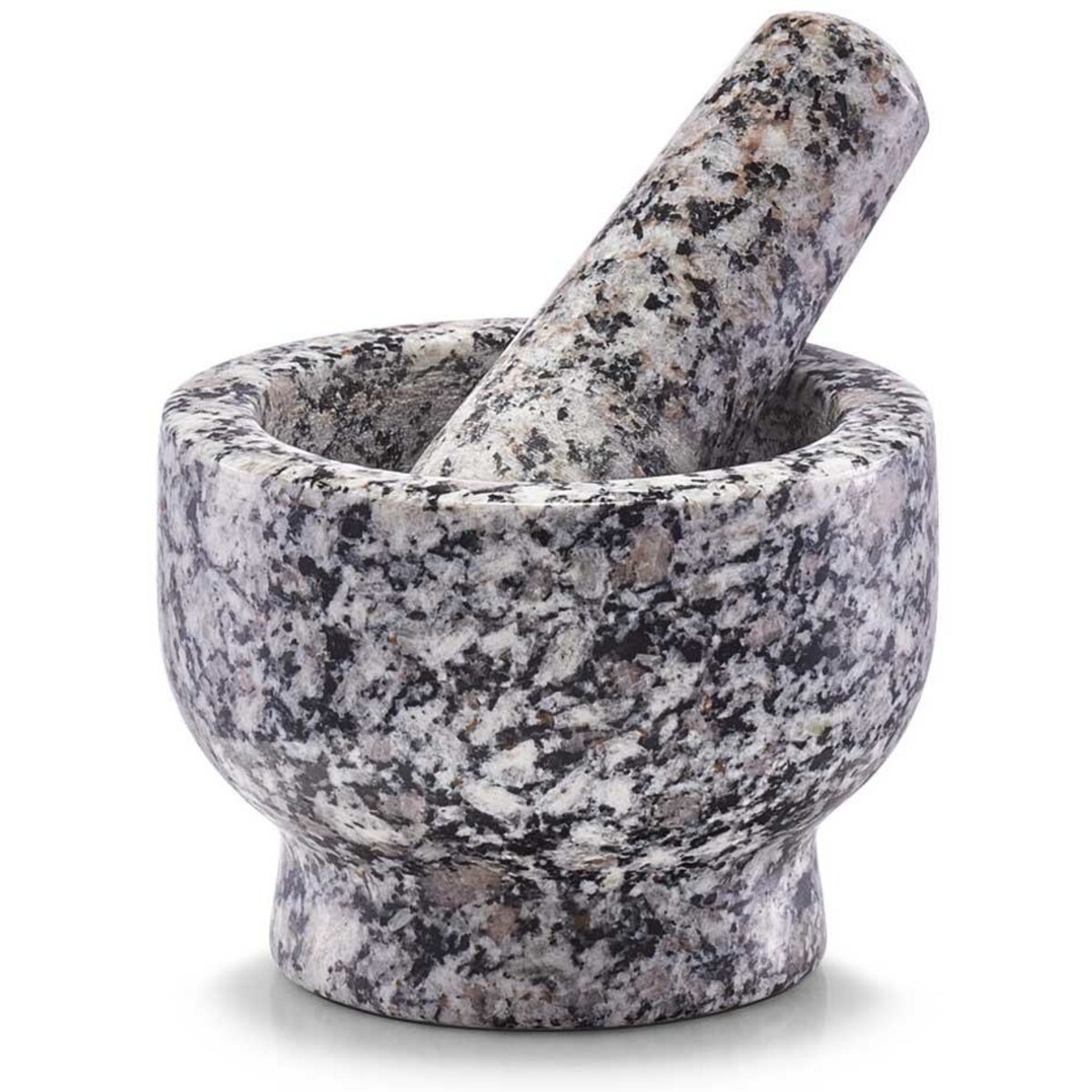 Moździerz kuchenny GRANIT z tłuczkiem - Ø 9 x 6,5 cm, ZELLER