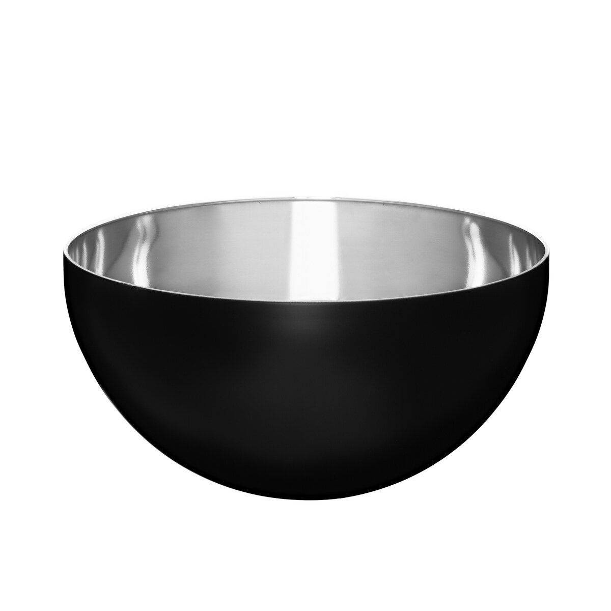 Czarna miska ze stali, Ø 19 cm