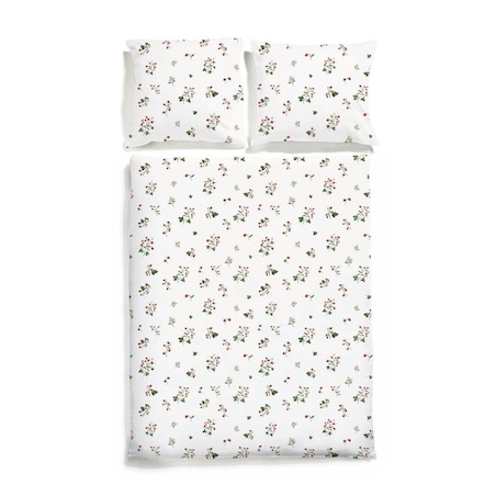 Pościel Poziomki 160 x 200 cm + 70 x 80 cm (2 szt)