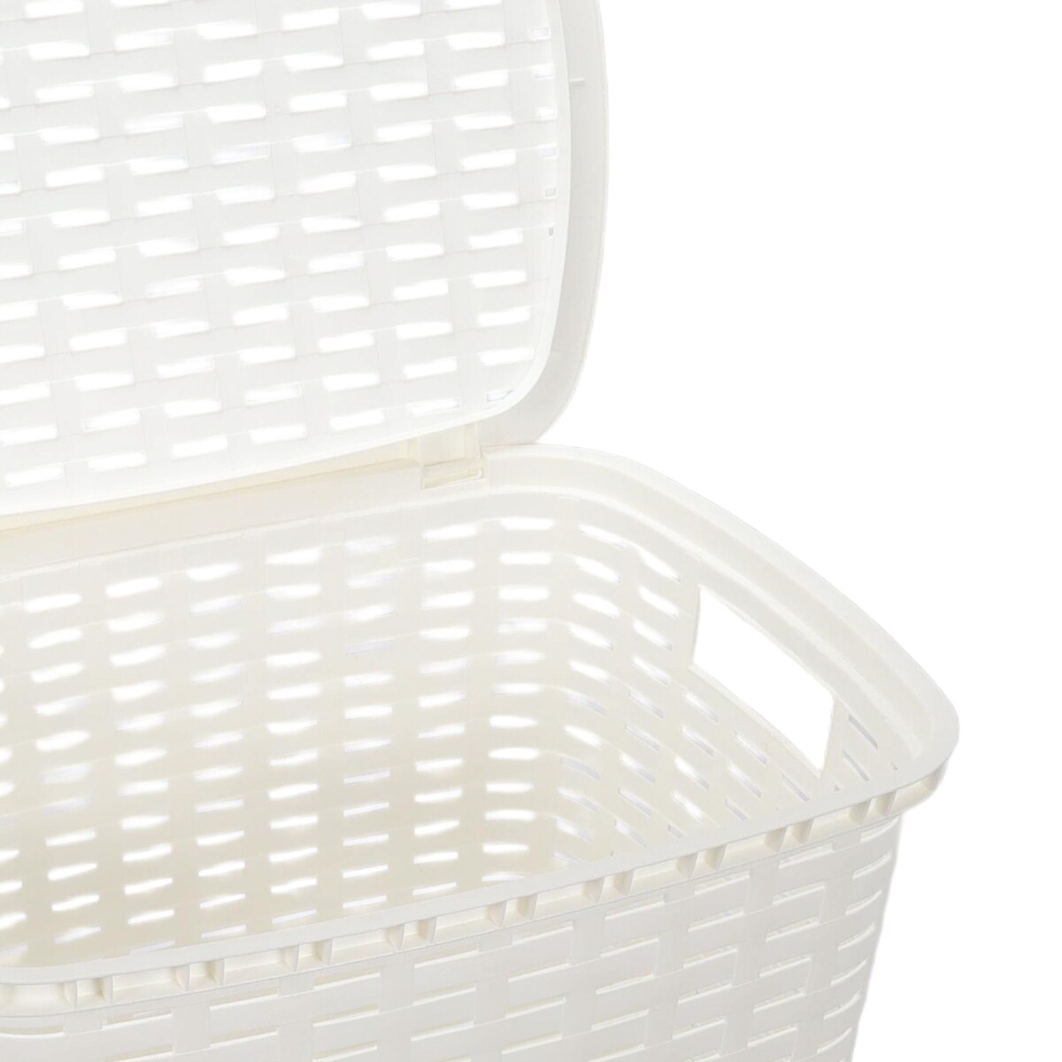 Kosz na pranie z plastiku z recyklingu, 53 l