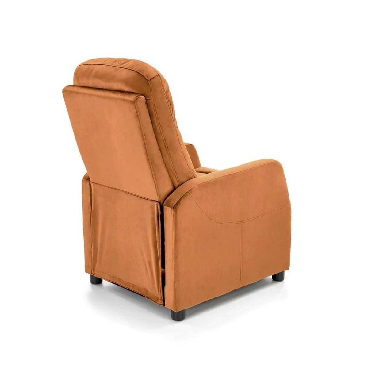 Fotel rozkładany FELIPE 2 VELVET cynamonowy