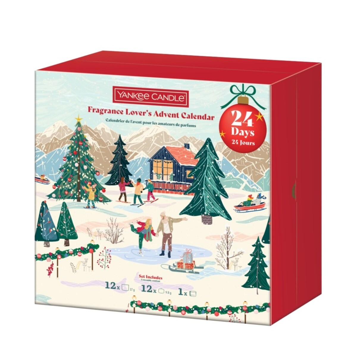 Yankee Candle zestaw prezentowy KALENDARZ DUŻY