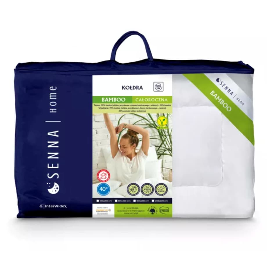 Kołdra całoroczna 160x200 BAMBOO Senna Home